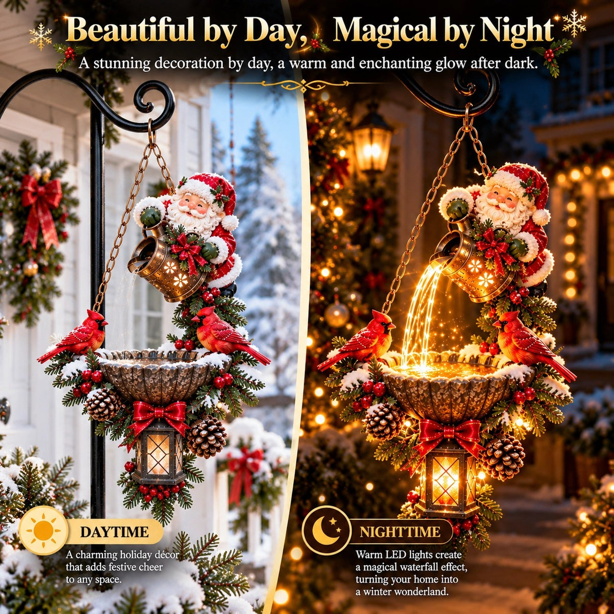Christmas Magic Pouring Light Hanging Collection