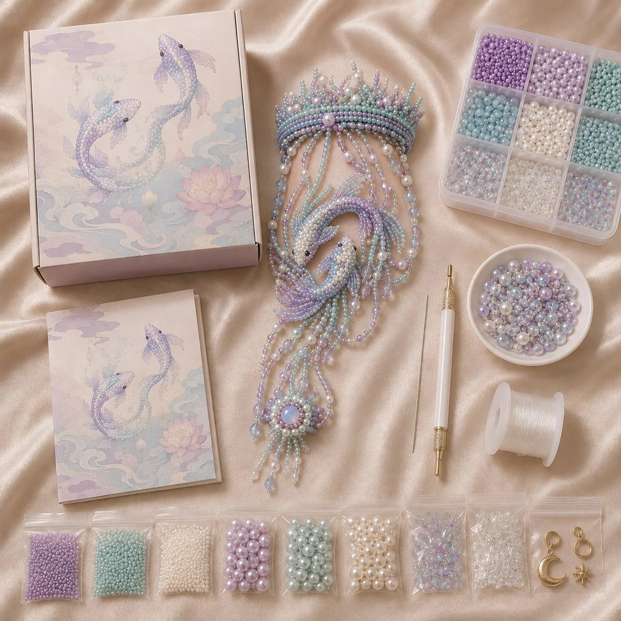 Zodiac DIY Beaded Hand Bracelet Kit