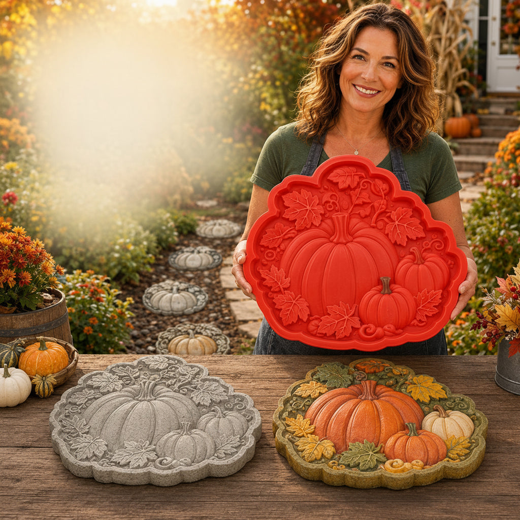 Reusable Sunflower Stepping Stone Mold