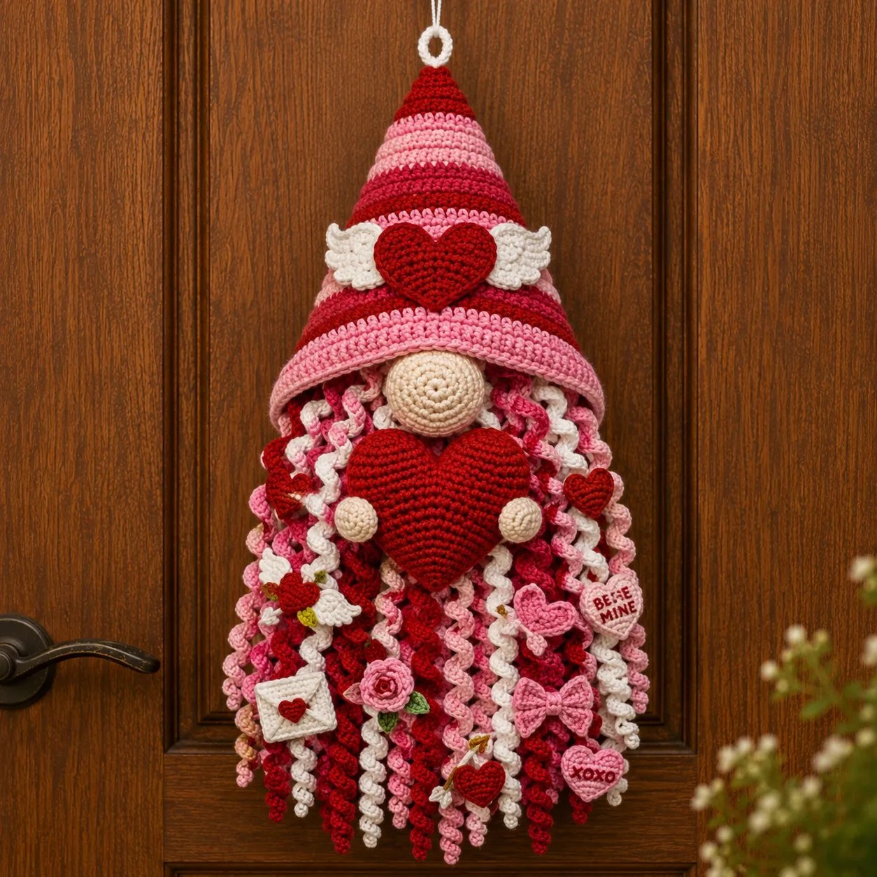 DIY Seasonal 3D Crochet Door Hanger Kit Collection