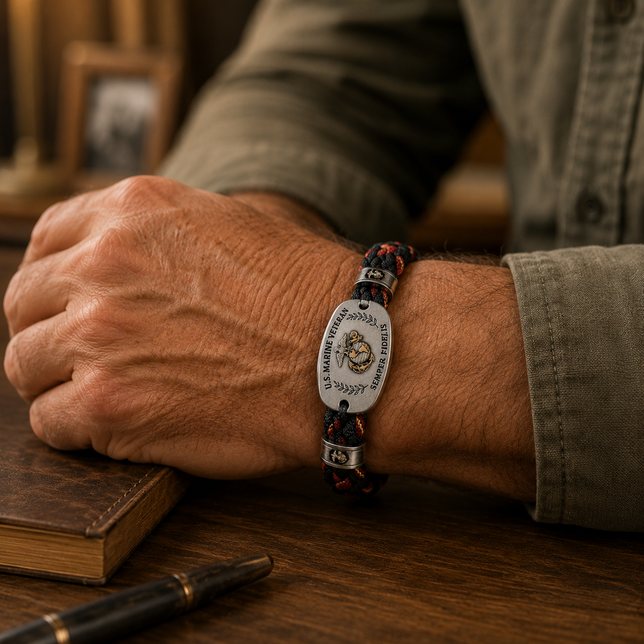 U.S. Marine Veteran Bracelet