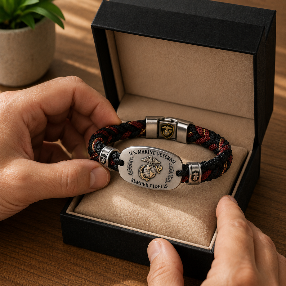 U.S. Marine Veteran Bracelet