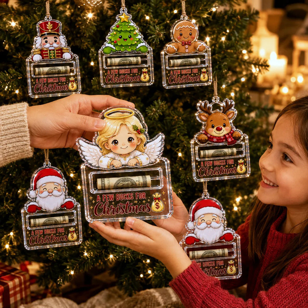 Christmas Cash Gift Holder Ornament