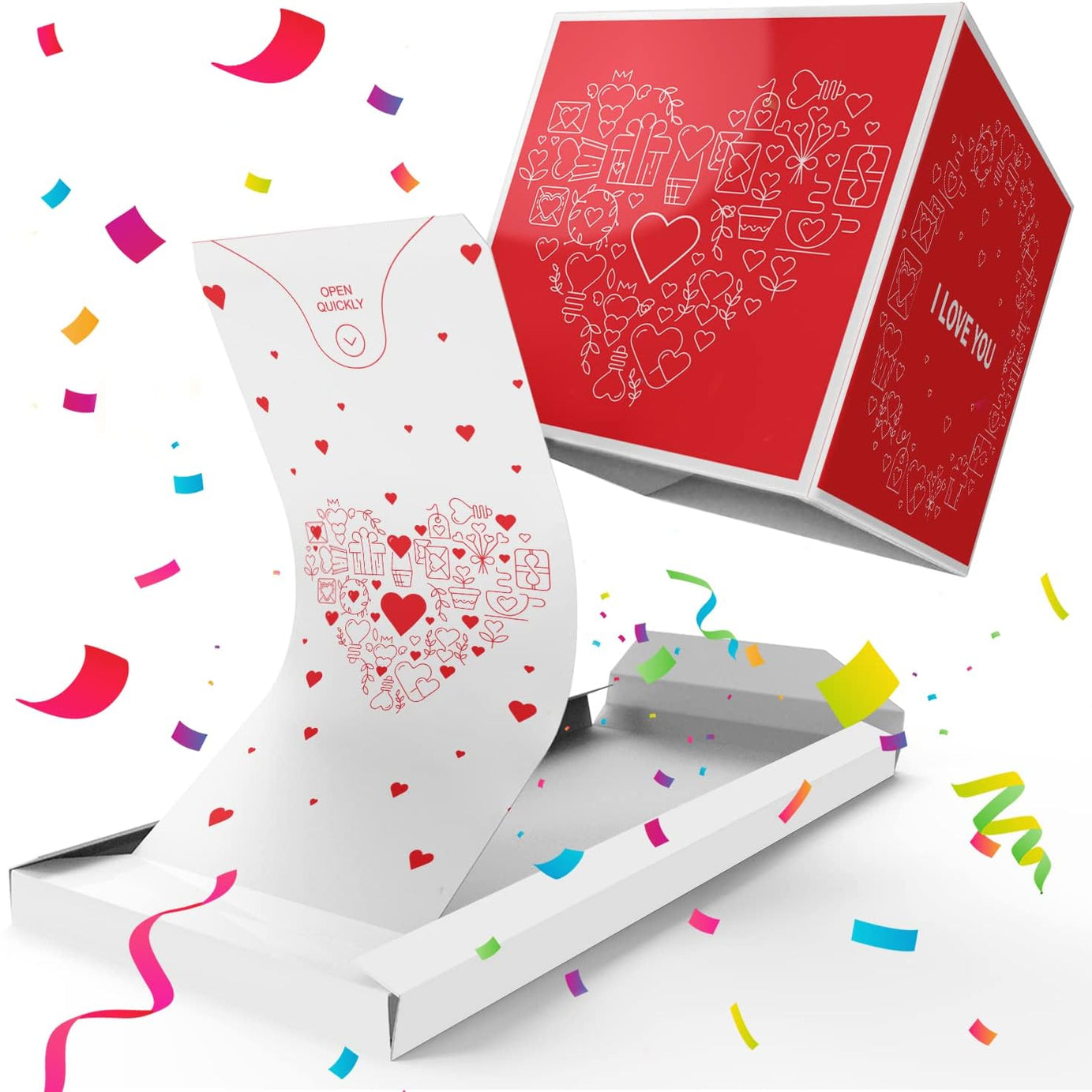 Exploding Confetti Surprise Card – Pop-Up Joy in Every Envelope