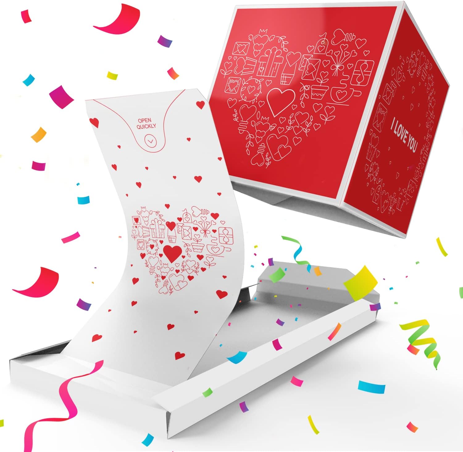 Exploding Confetti Surprise Card – Pop-Up Joy in Every Envelope
