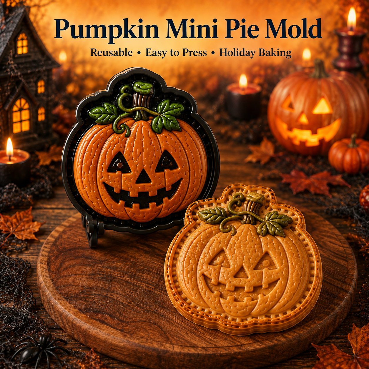 Halloween Mini Pie Mold Collection