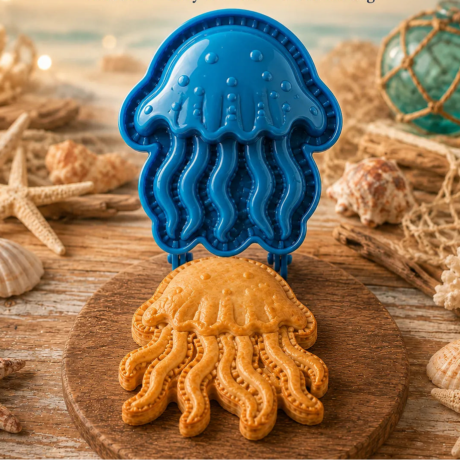 8-Design Ocean Filled Pie Press Collection