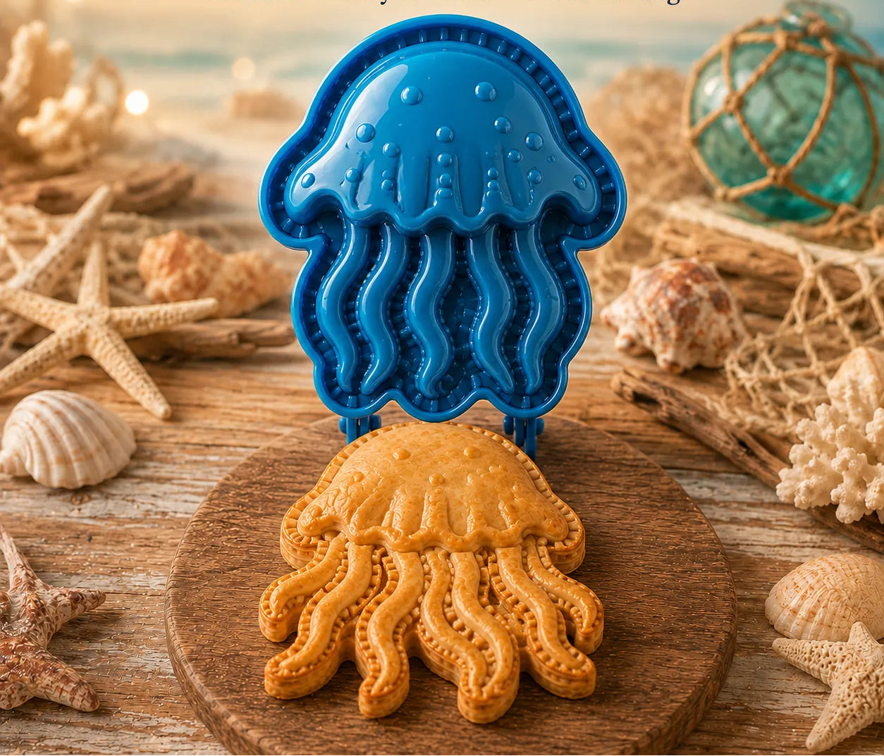 8-Design Ocean Filled Pie Press Collection