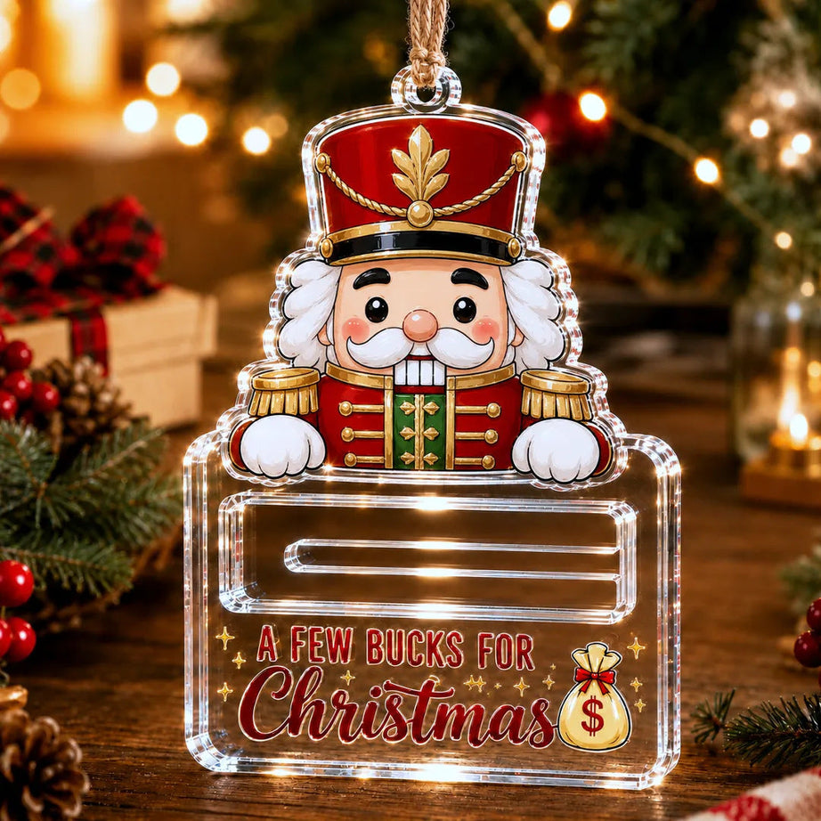 Christmas Cash Gift Holder Ornament
