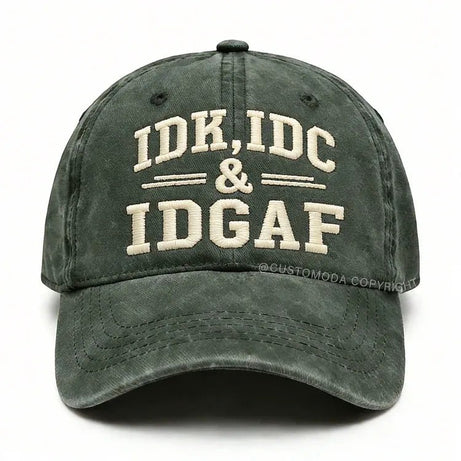 Adjustable Vintage Washed Baseball Cap