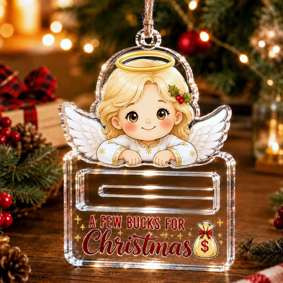 Christmas Cash Gift Holder Ornament