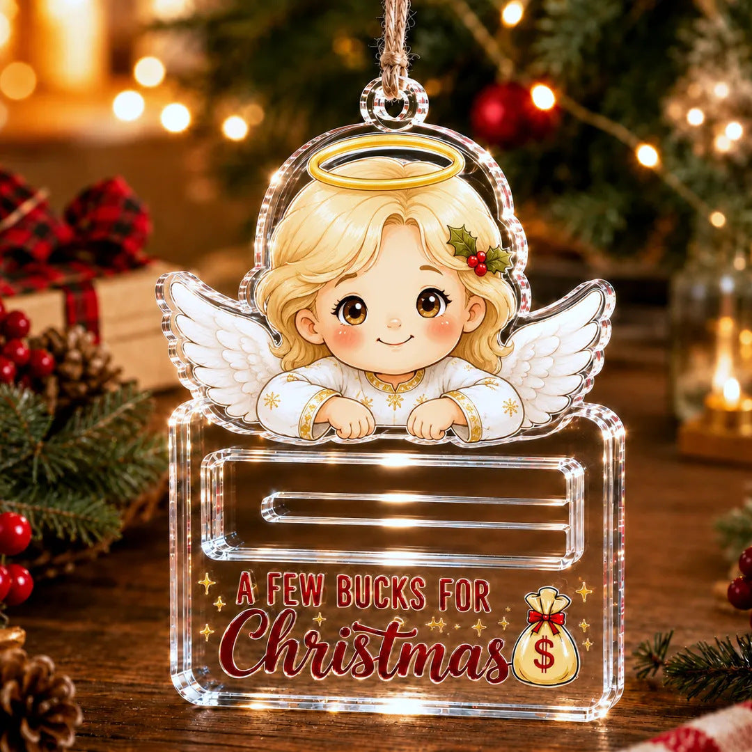 Christmas Cash Gift Holder Ornament