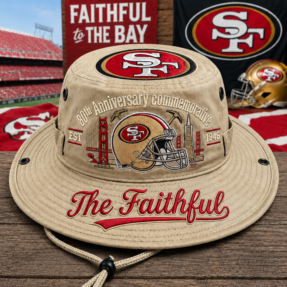 The Faithful 80th Anniversary commemorative Boonie Hat