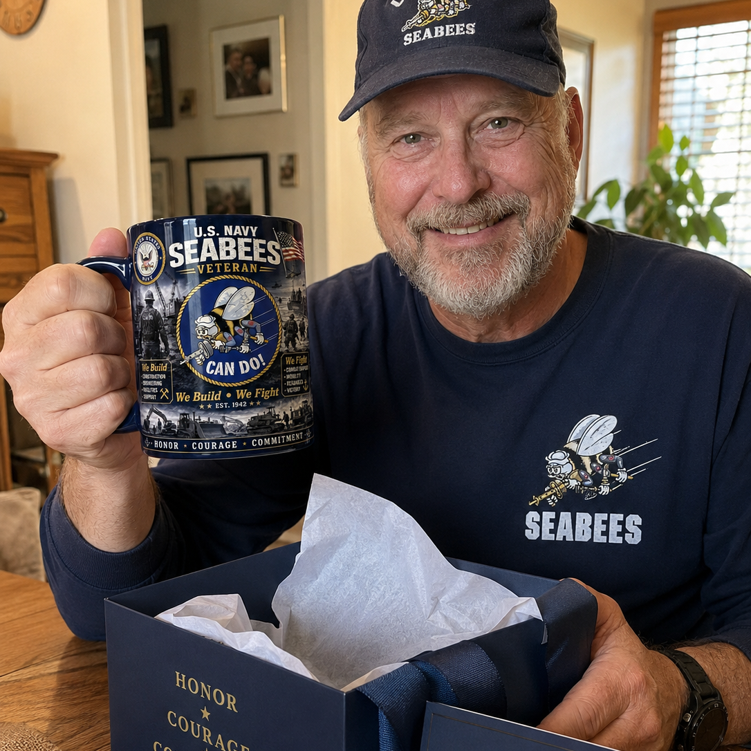 U.S. Navy Seabees CAN DO! Tribute Mug