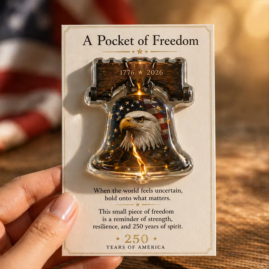 "Freedom's Perch" – Liberty Bell Eagle, 250th Anniversary