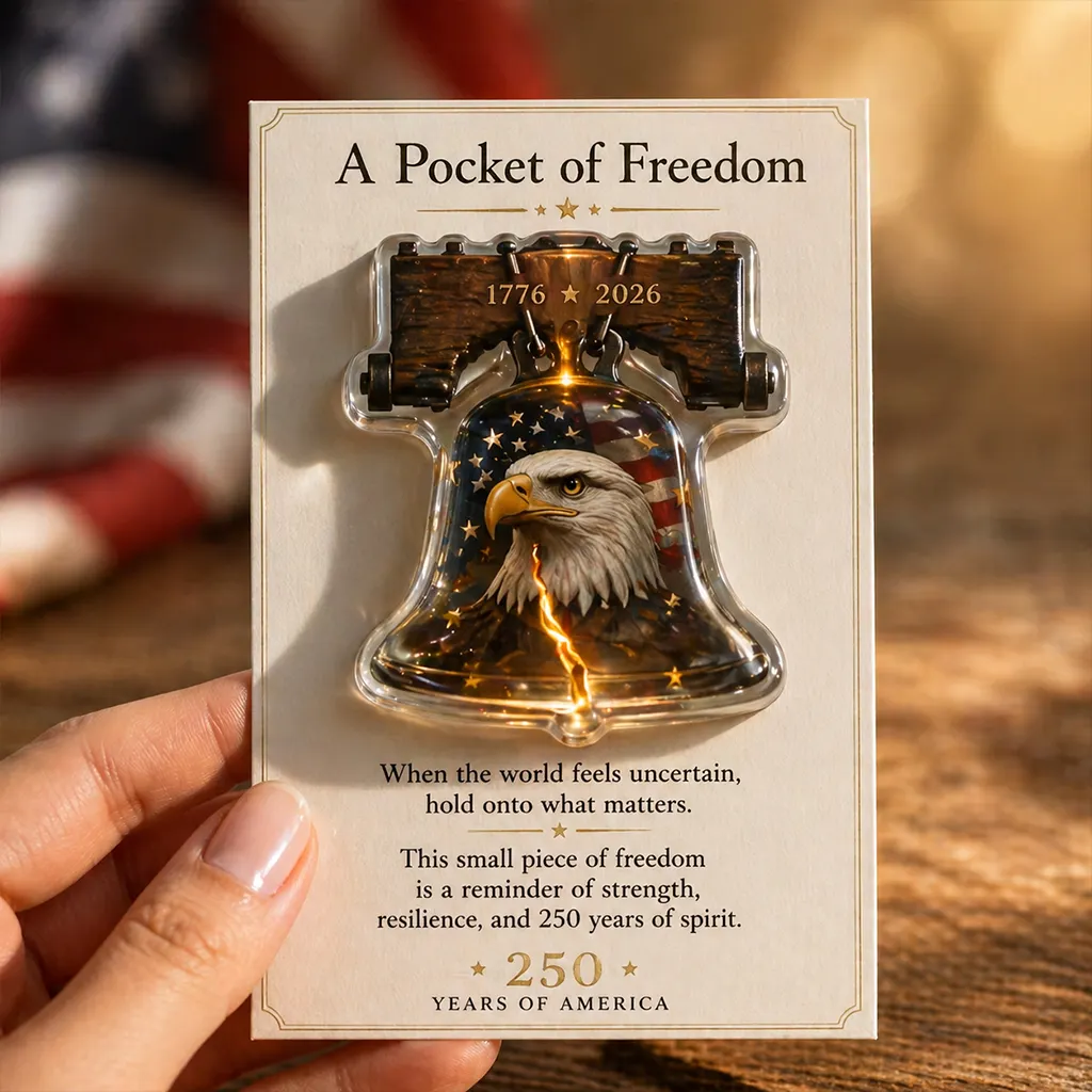 "Freedom's Perch" – Liberty Bell Eagle, 250th Anniversary