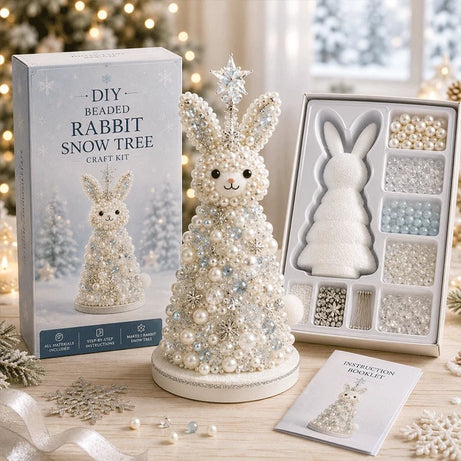 DIY Beaded Animal Christmas Tree Craft Kit
