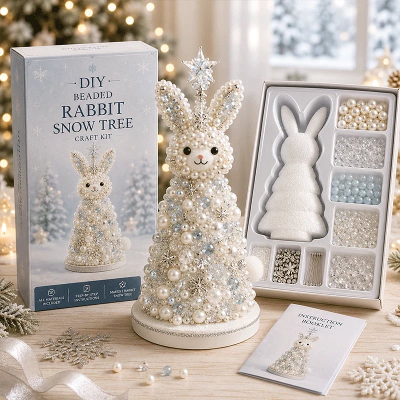 DIY Beaded Animal Christmas Tree Craft Kit