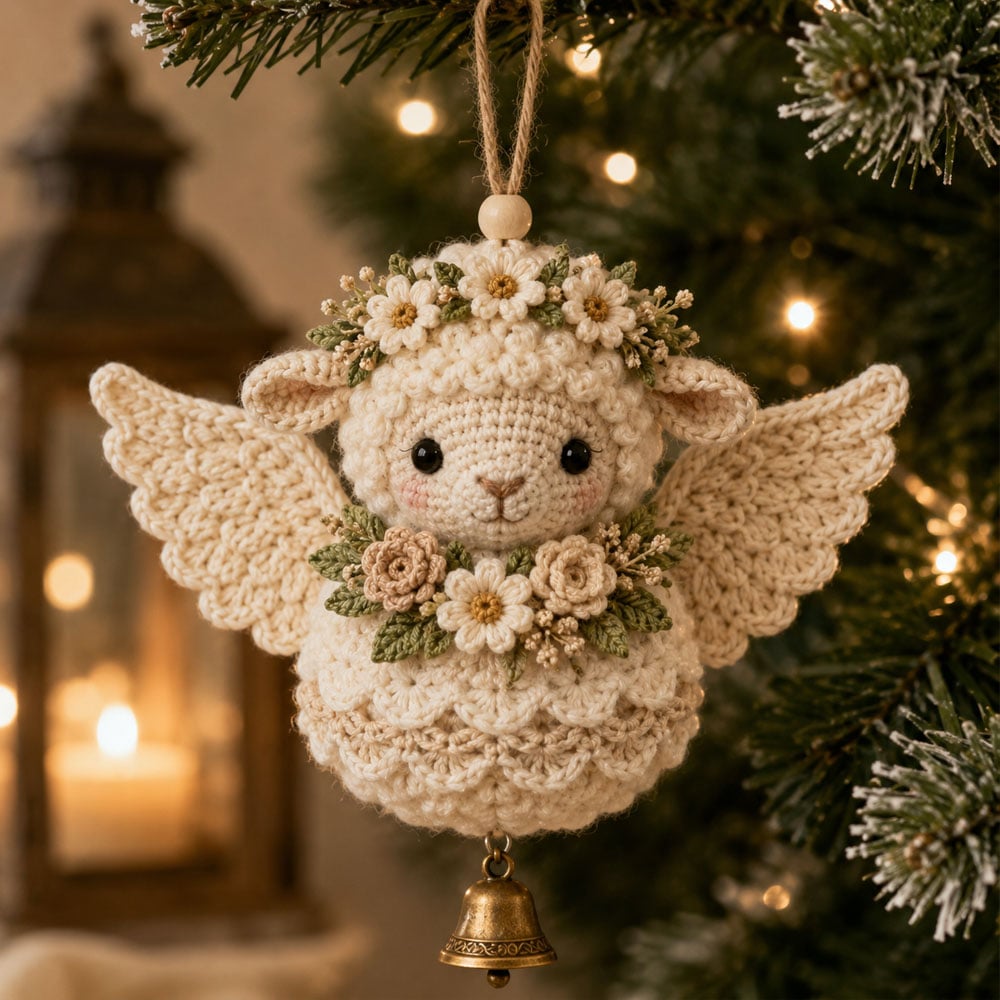 Animal Angel Crochet Ornament DIY Kit