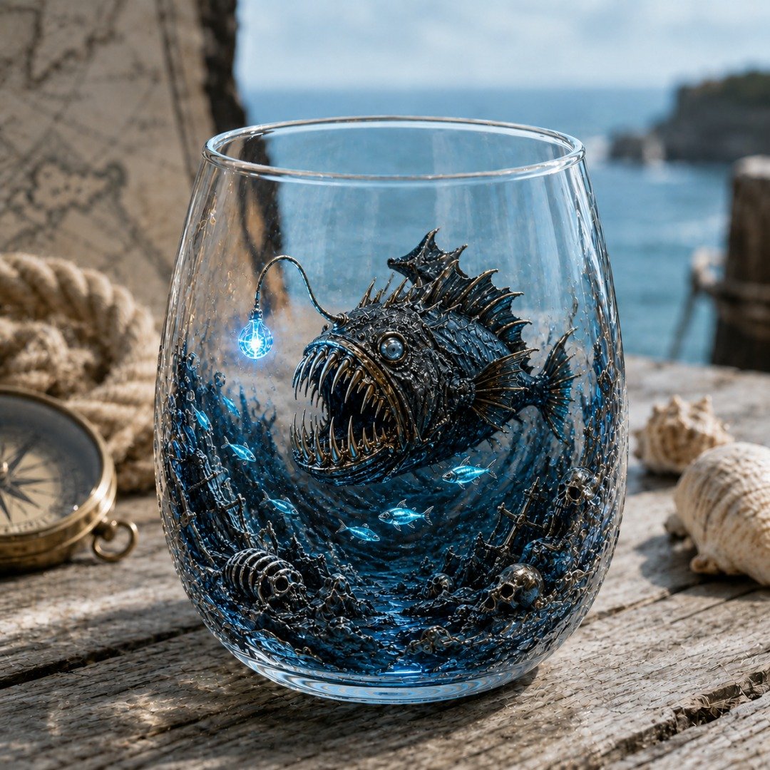 Release The Kraken Pirate Glass Collection