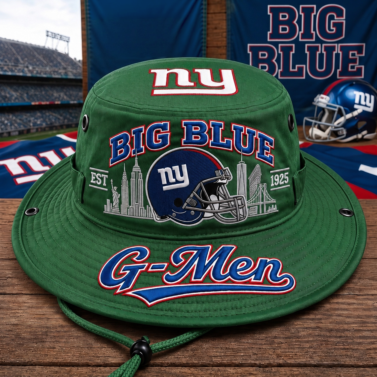 Big Blue Boonie Hat