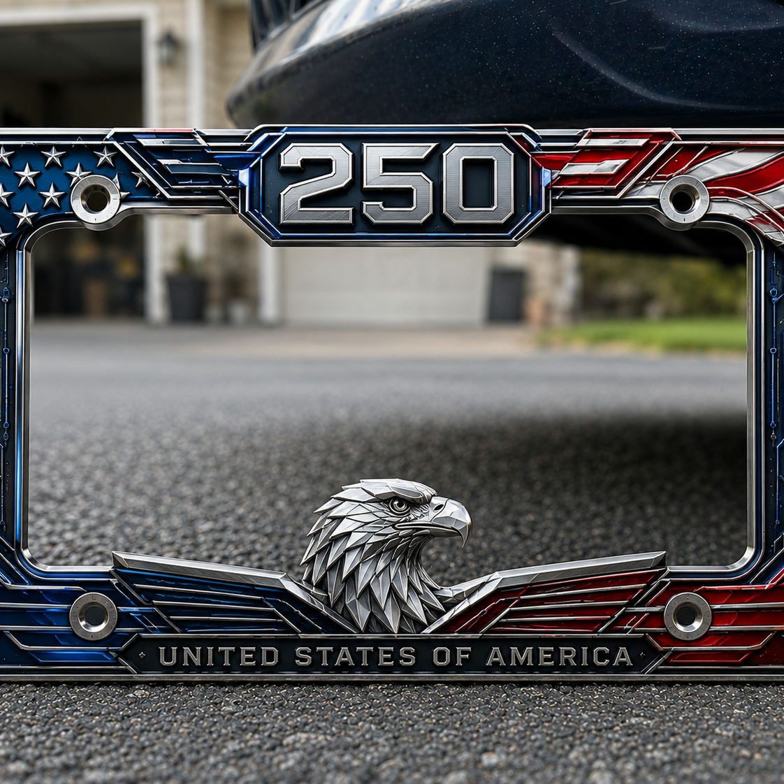 250th Anniversary Commemorative License Plate Frame