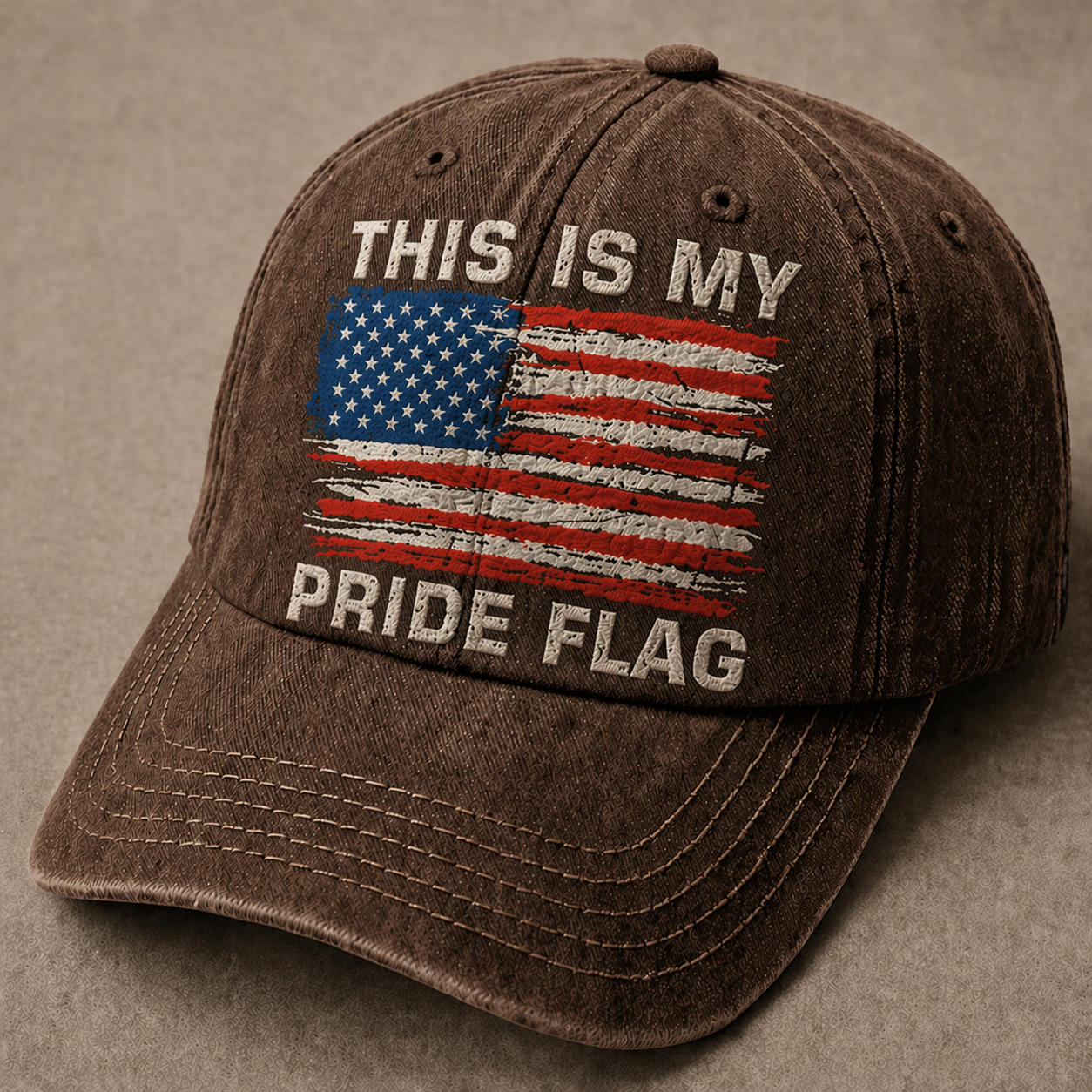 This Is My Pride Flag Vintage Baseball Cap