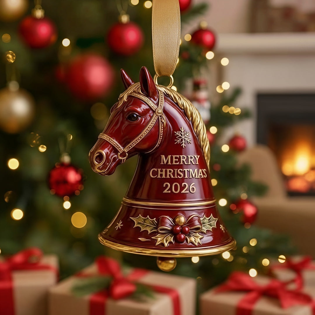 2026 Animal Bell Christmas Ornaments