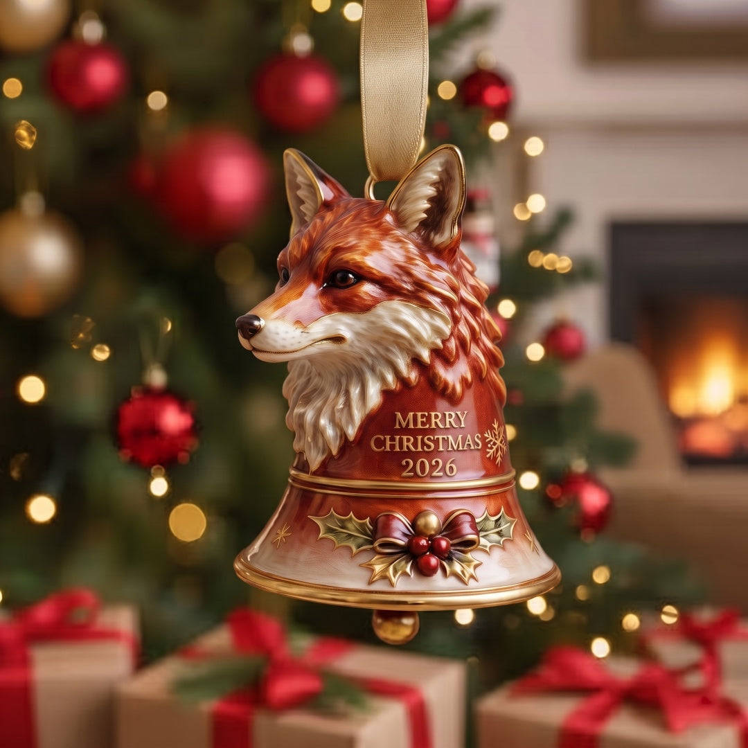 2026 Animal Bell Christmas Ornaments