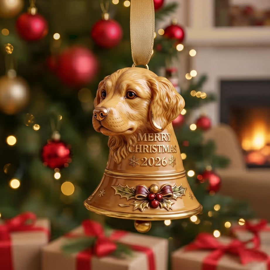 2026 Animal Bell Christmas Ornaments