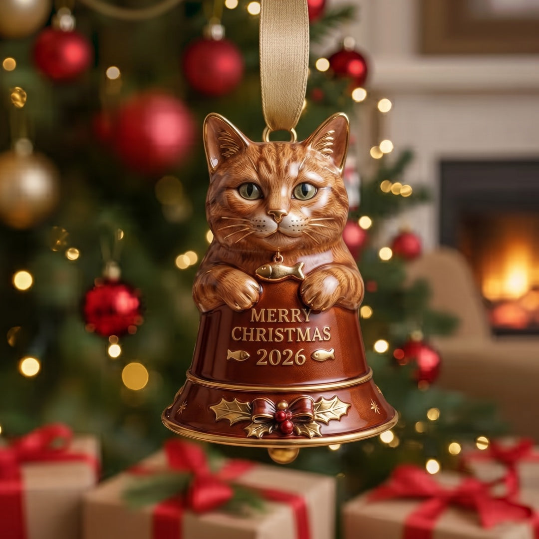 2026 Animal Bell Christmas Ornaments