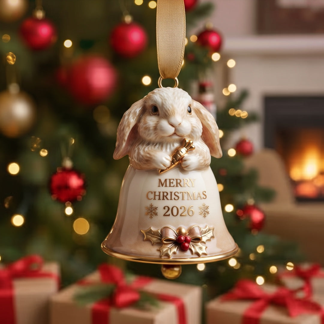 2026 Animal Bell Christmas Ornaments