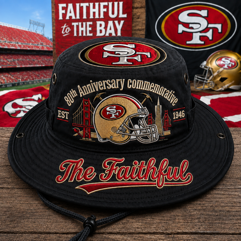 The Faithful 80th Anniversary commemorative Boonie Hat