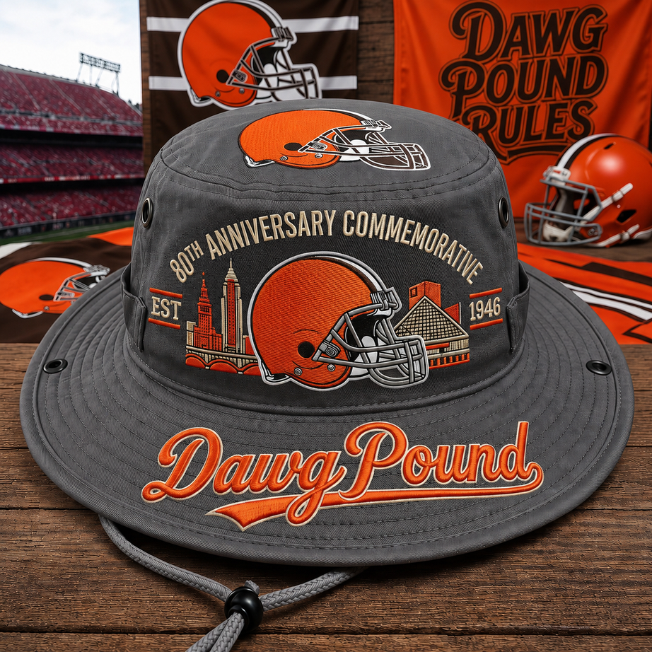 Dawg Pound 80th Anniversary Commemorative Boonie Hat