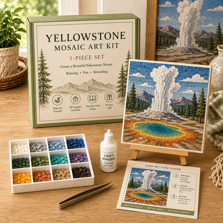 America’s National Parks Glass Art Kit