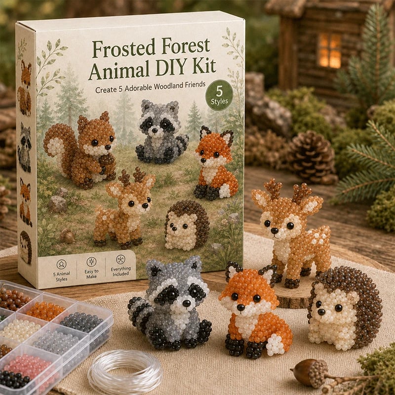 Frosted Sea Glass-Style Beading DIY Kit