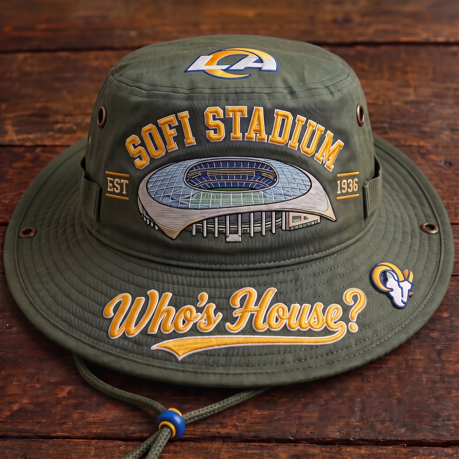 Whose House SoFi Stadium Boonie Hat