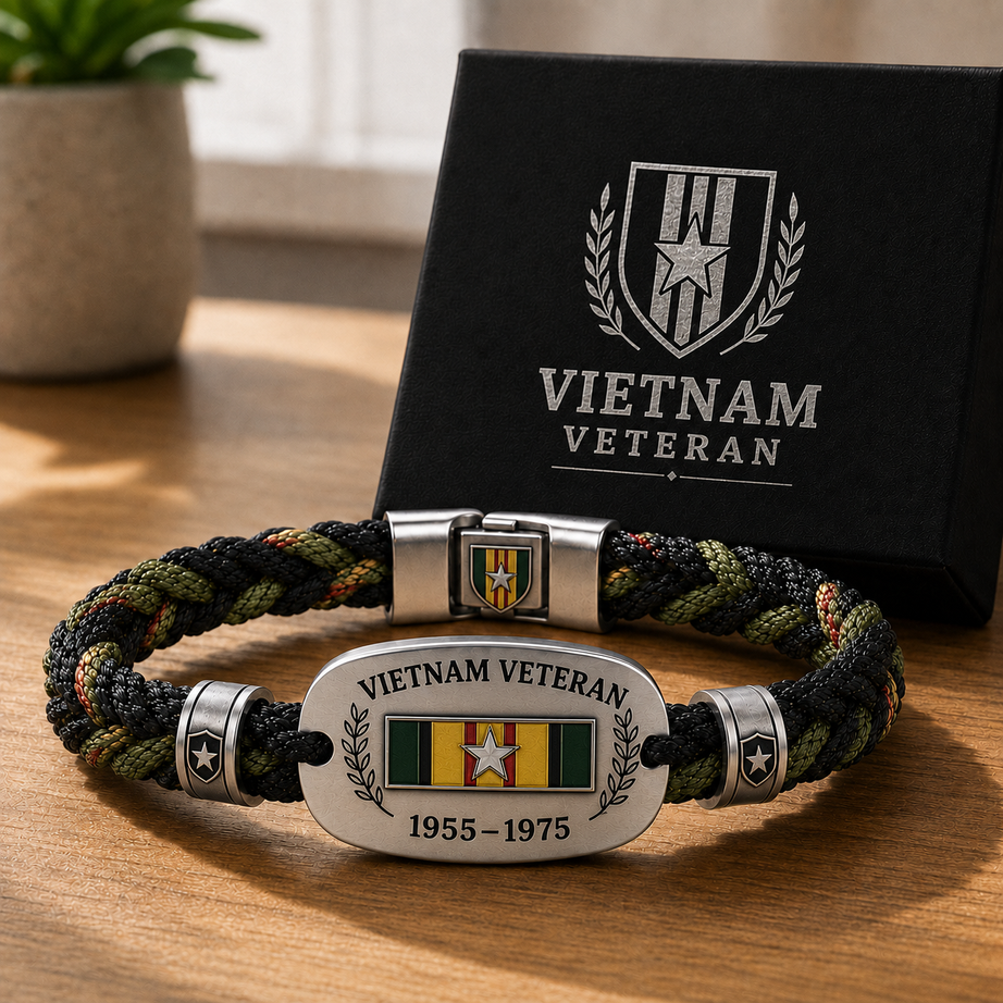 Vietnam Veteran Tribute Bracelet