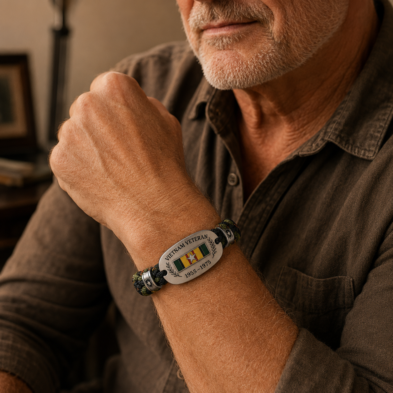Vietnam Veteran Tribute Bracelet