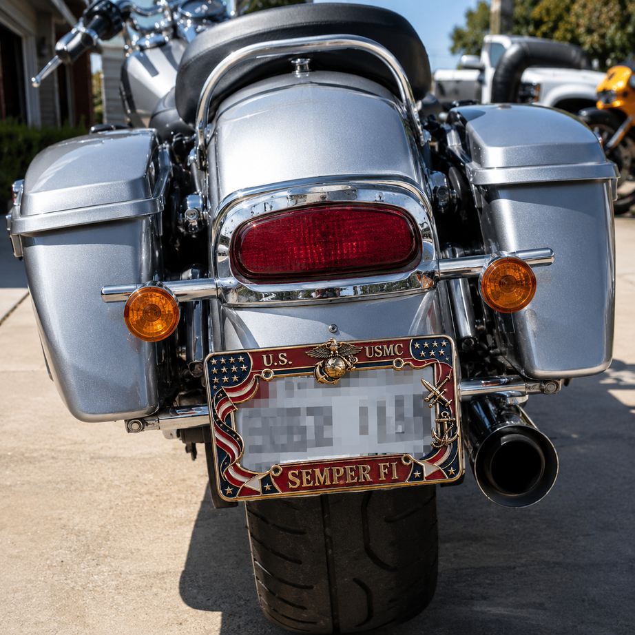 U.S. Marine Corps Semper Fi License Plate Frame