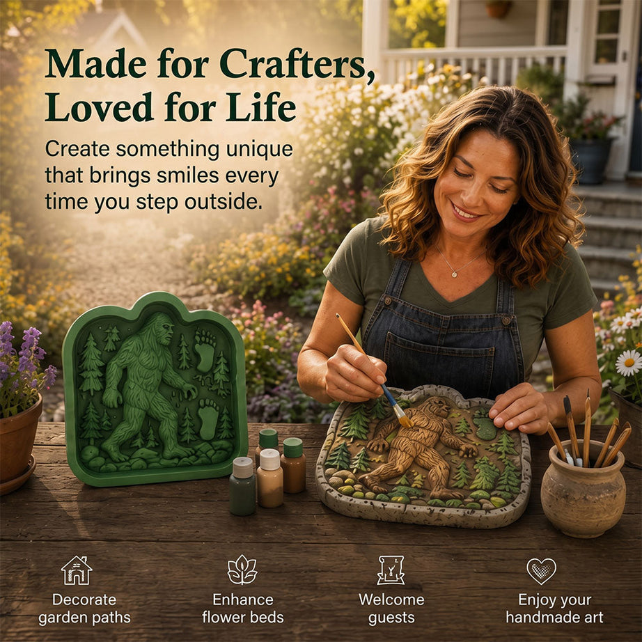 Woodland Legends Stepping Stone Mold Series