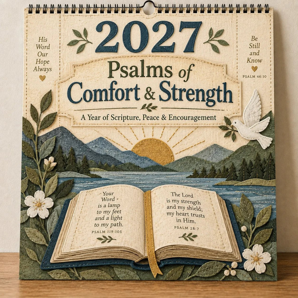 2027 Psalms Wall Calendar