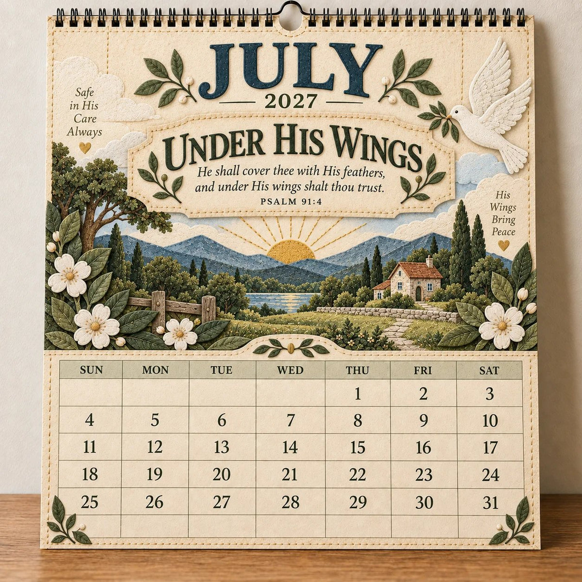 2027 Psalms Wall Calendar
