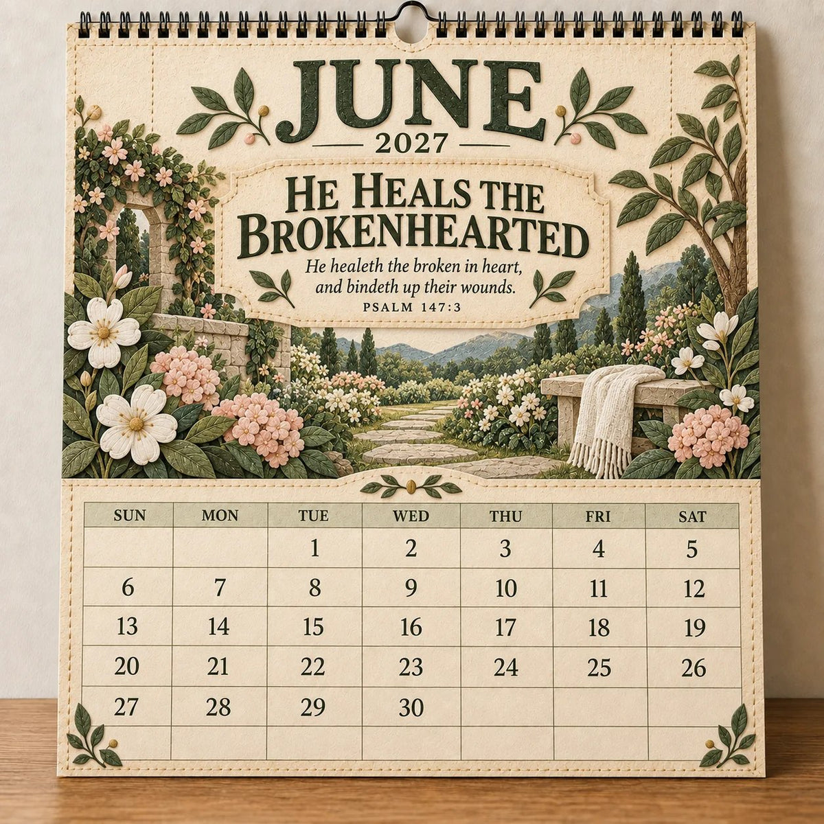 2027 Psalms Wall Calendar