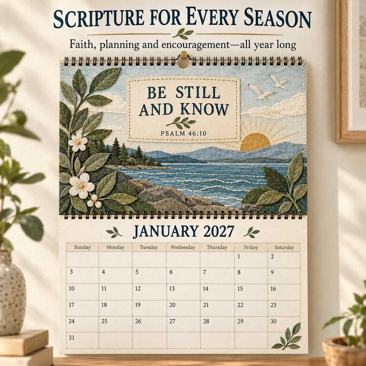 2027 Psalms Wall Calendar