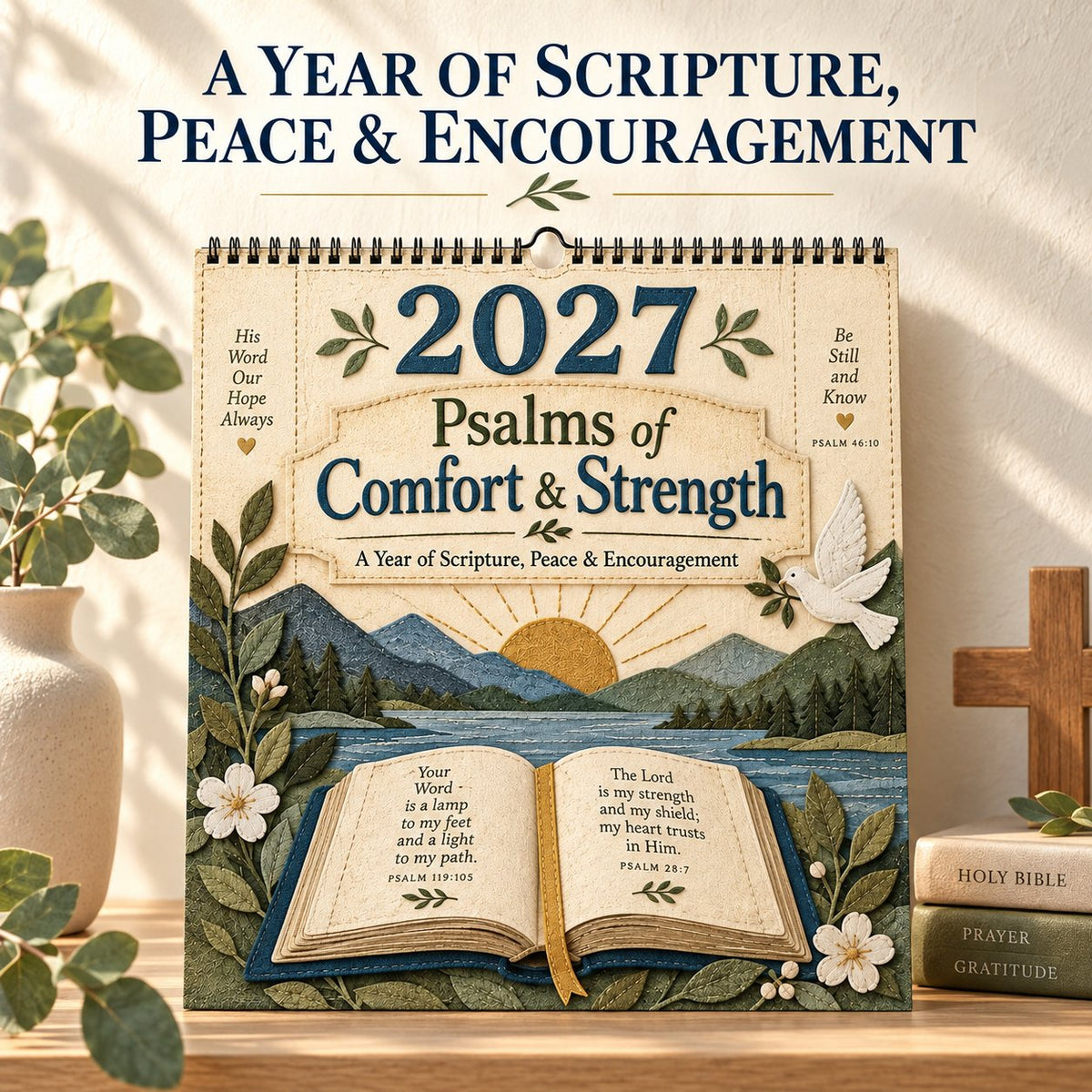 2027 Psalms Wall Calendar