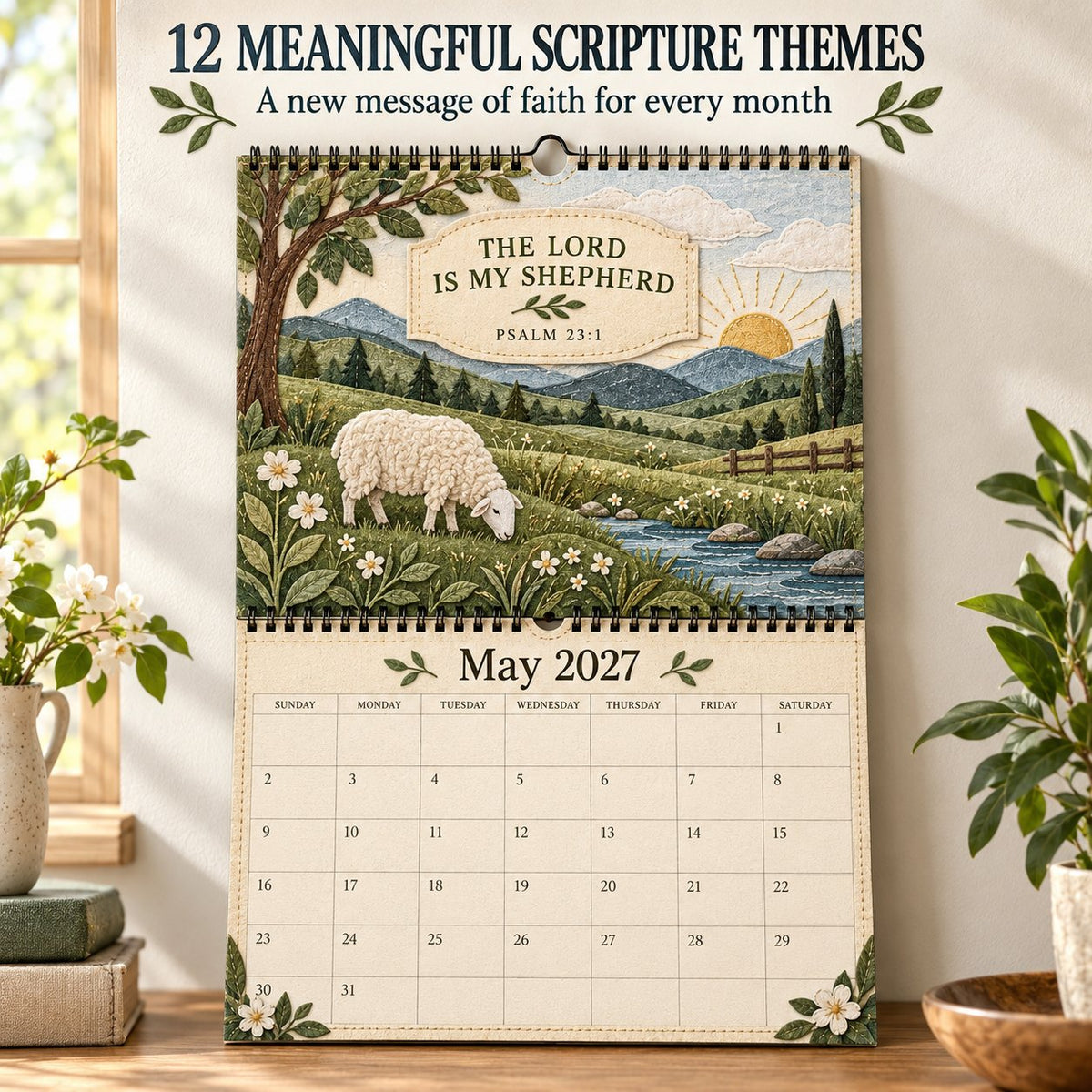 2027 Psalms Wall Calendar