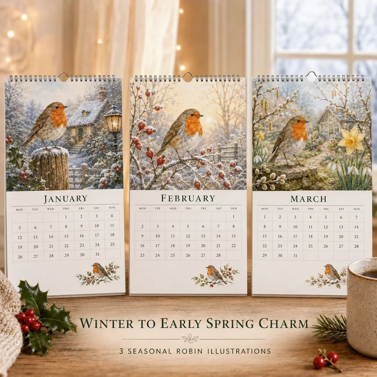 2027 Robin Seasons Calendar