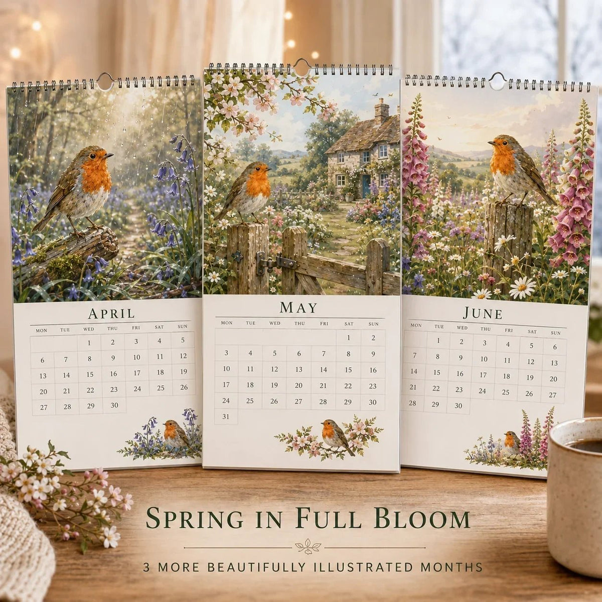 2027 Robin Seasons Calendar