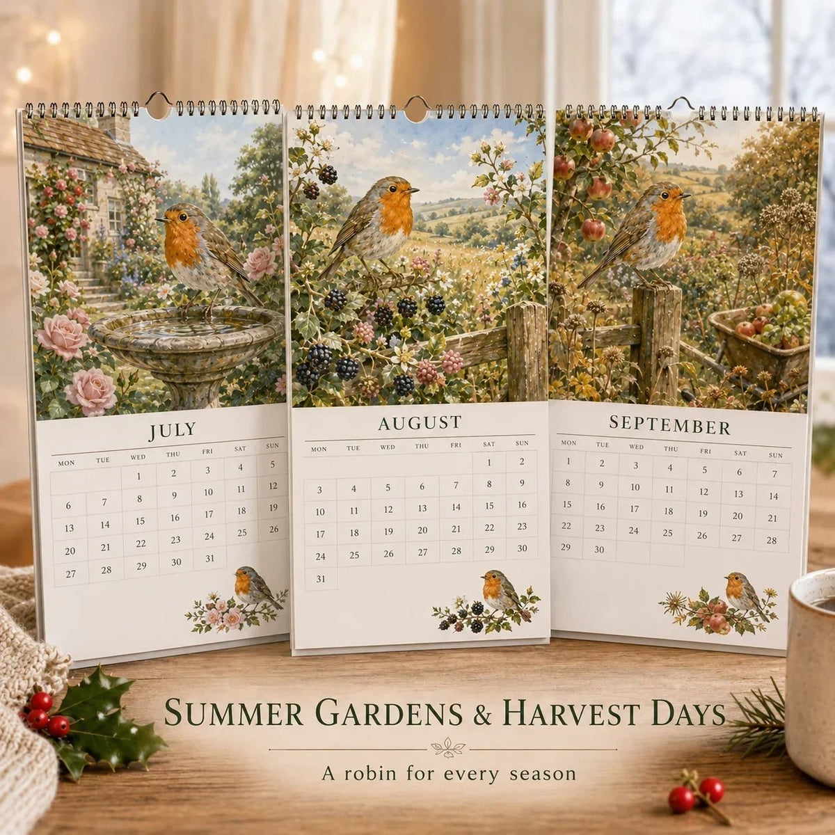2027 Robin Seasons Calendar